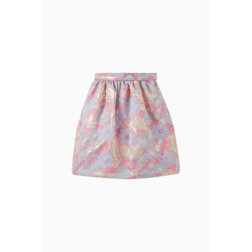 Hucklebones - Floral Skirt in Polyester