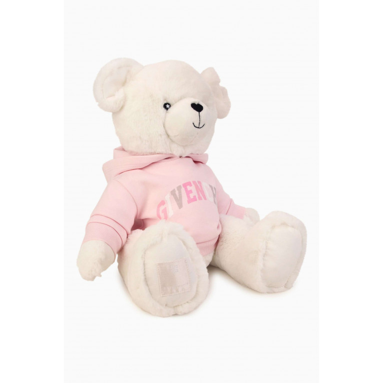 Givenchy - Teddy Bear in a Logo Sweatshirt Pink