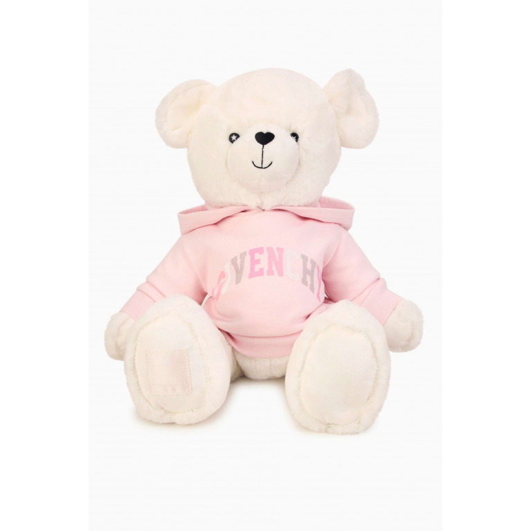 Givenchy - Teddy Bear in a Logo Sweatshirt Pink