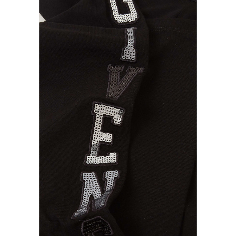 Givenchy - Sequin Logo Leggings in Cotton