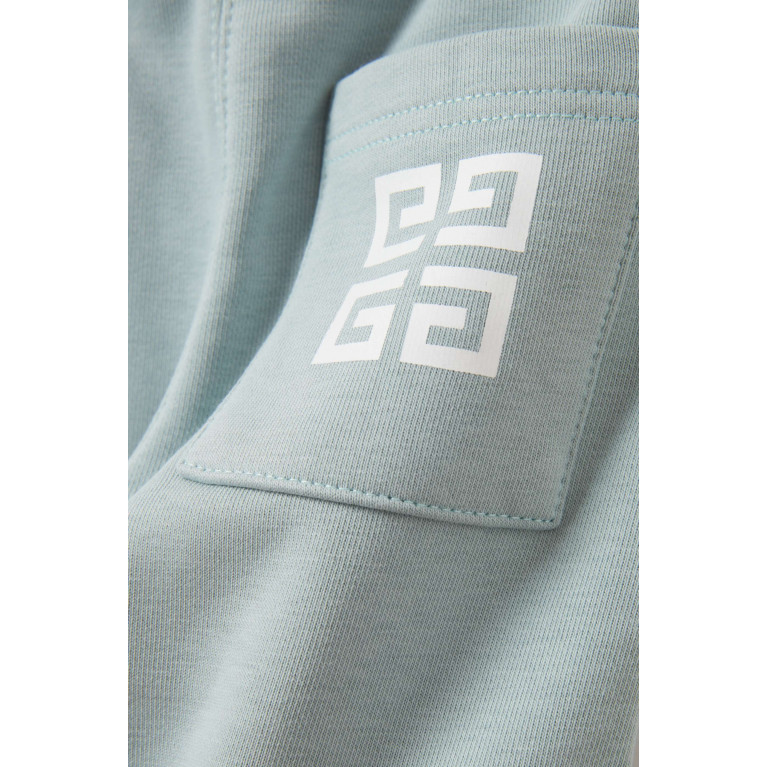 Givenchy - Logo Print Bermuda Shorts in Cotton