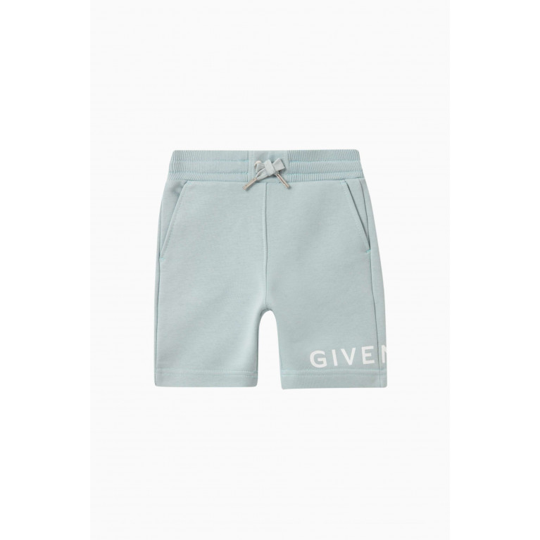 Givenchy - Logo Print Bermuda Shorts in Cotton