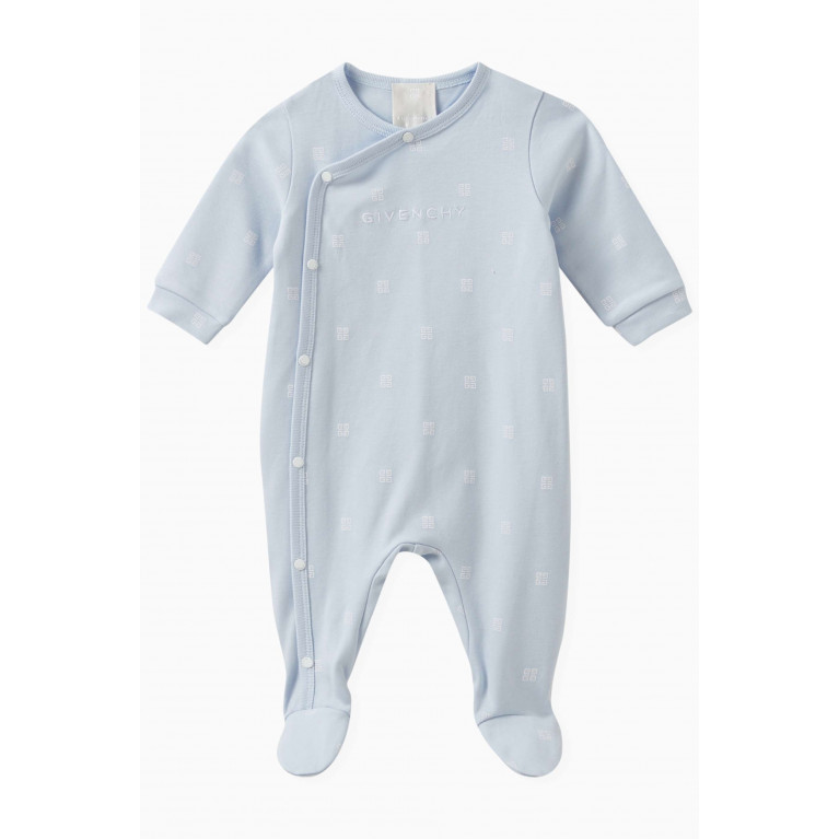 Givenchy - Logo-print Sleepsuit in Cotton