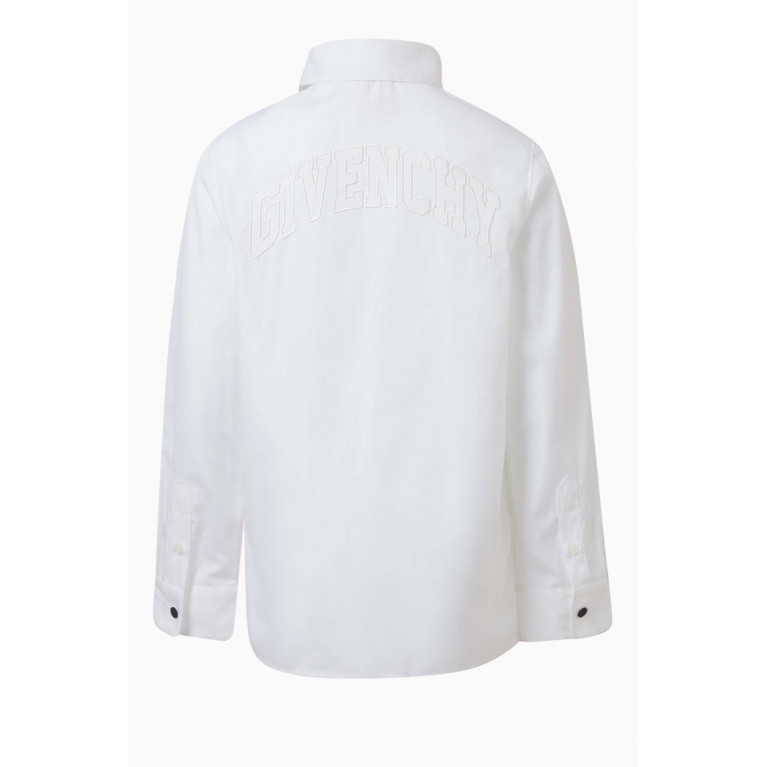 Givenchy - Logo Print Shirt in Cotton
