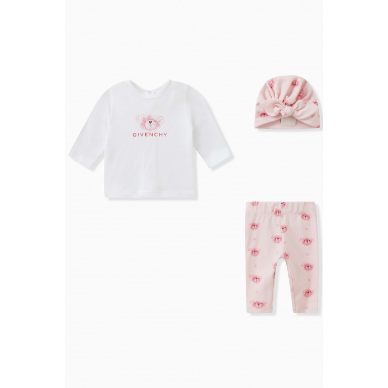 Givenchy - Bandana, Top and Leggings Set in Cotton