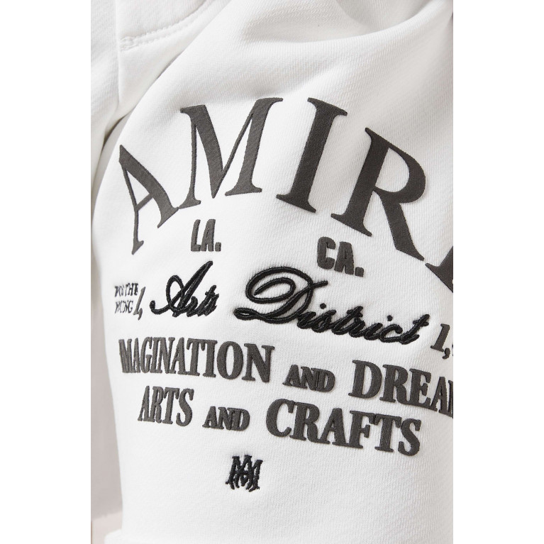 Amiri - Logo Print Sweatshorts in Cotton