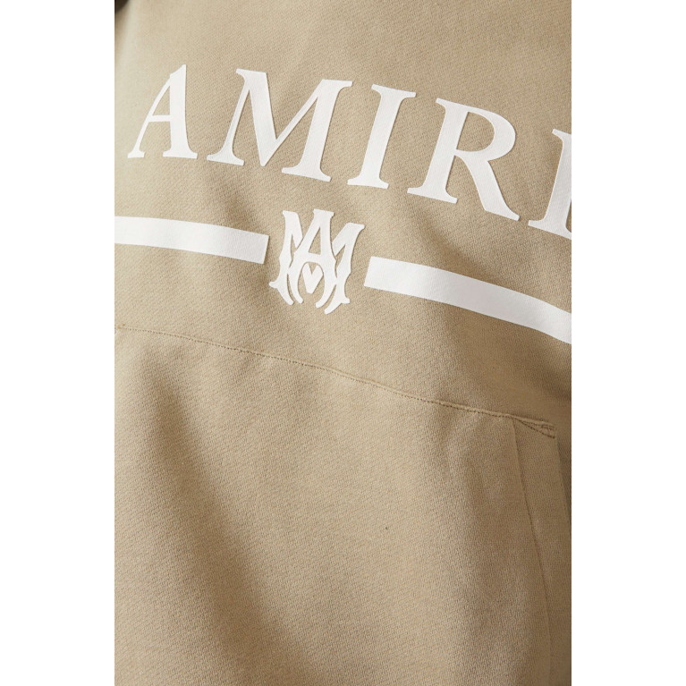Amiri - M.A. Bar Logo Hoodie in Cotton