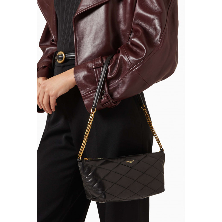 Saint Laurent - Mini Shoulder Bag in Quilted Leather