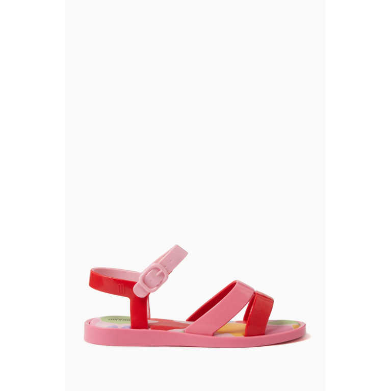 Mini Melissa - Colorland Sandals in Melflex® PVC Multicolour