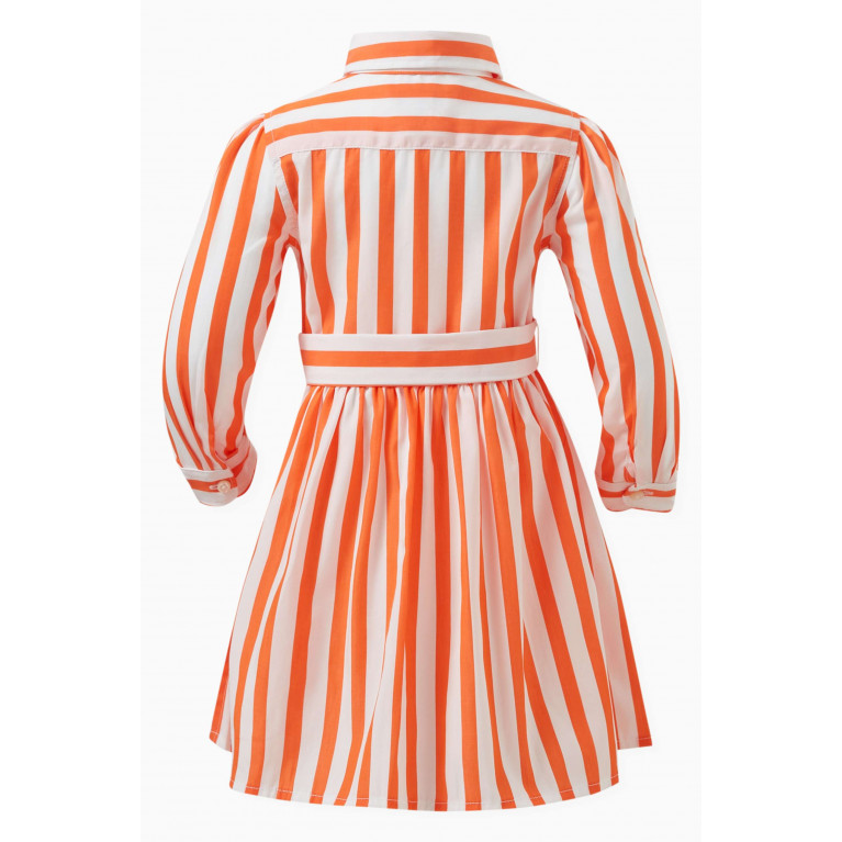 Polo Ralph Lauren - Striped Shirt Dress & Bloomers in Cotton