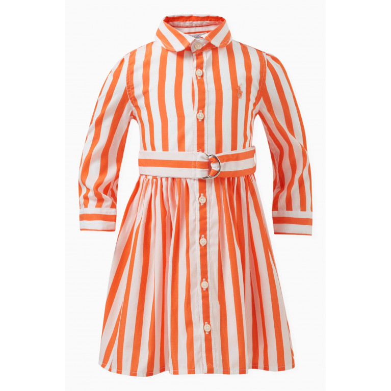 Polo Ralph Lauren - Striped Shirt Dress & Bloomers in Cotton