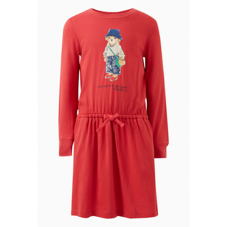 Polo Ralph Lauren - Polo Bear Day Dress in Cotton Jersey