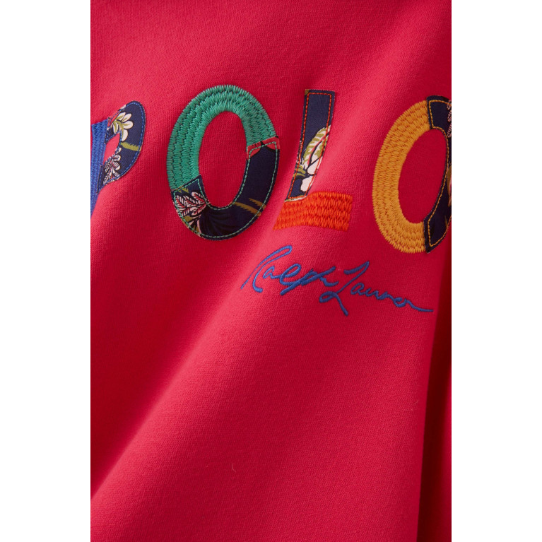 Polo Ralph Lauren - Logo Hooded Dress in Cotton Jersey