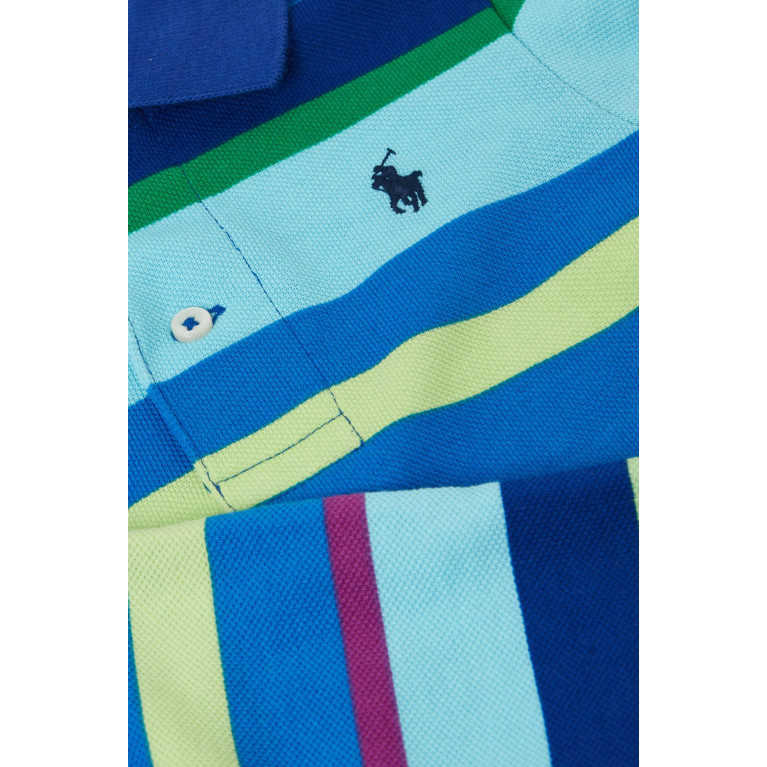 Polo Ralph Lauren - Striped Polo Romper in Cotton