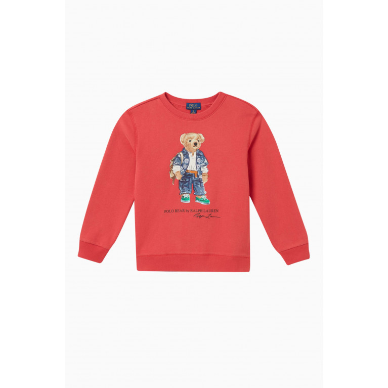 Polo Ralph Lauren - Polo Bear Sweater in Cotton-poly Blend Fleece