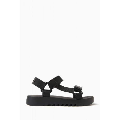 Melissa - Papette Sandals in Melflex Black