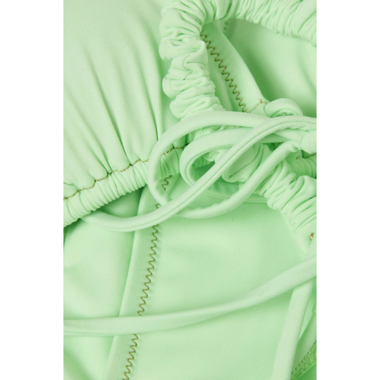 Reina Olga - Scrunchie Bikini Set Green