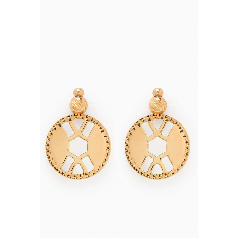 Damas - LaNature Wonderland Drop Earrings in 18kt Gold