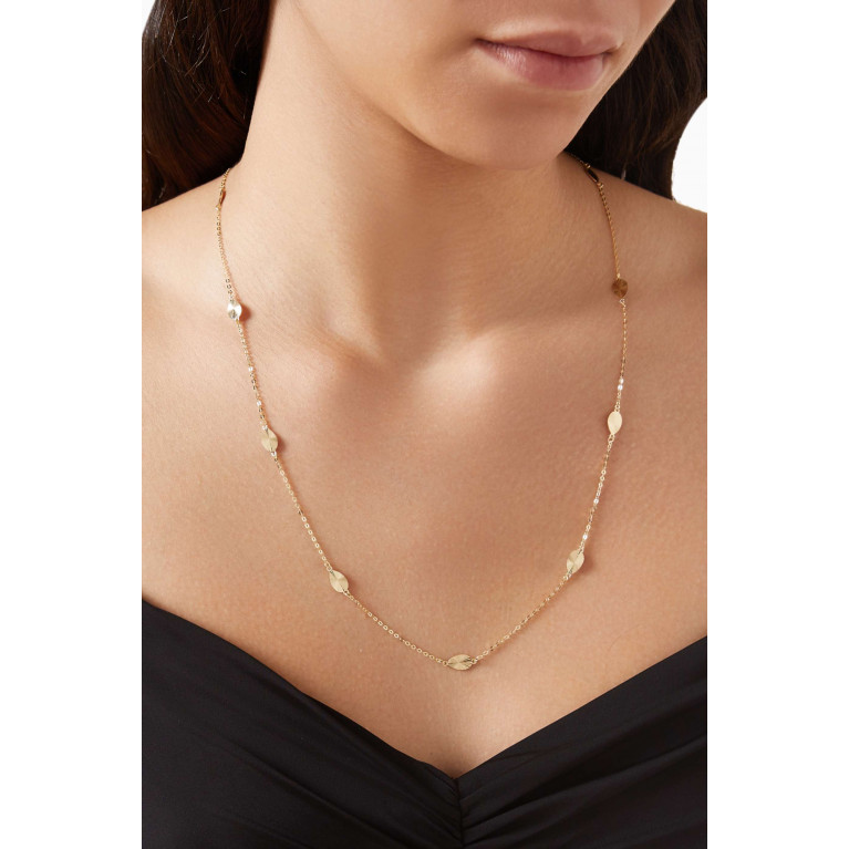 Damas - LaNature Wonderland Long Necklace in 18kt Gold
