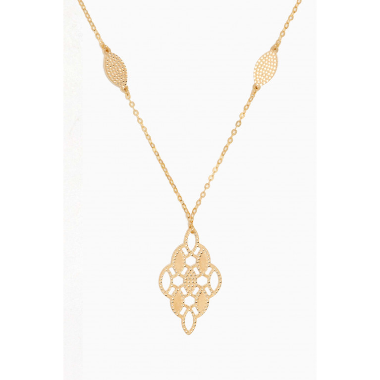 Damas - LaNature Wonderland Necklace in 18kt Gold