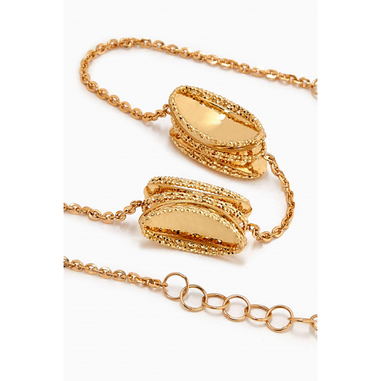 Damas - Moda Mirror Bracelet in 18kt Gold
