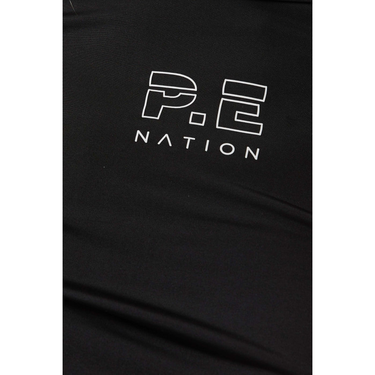 P.E. Nation - Dedication Long-sleeve Top in Stretch-nylon