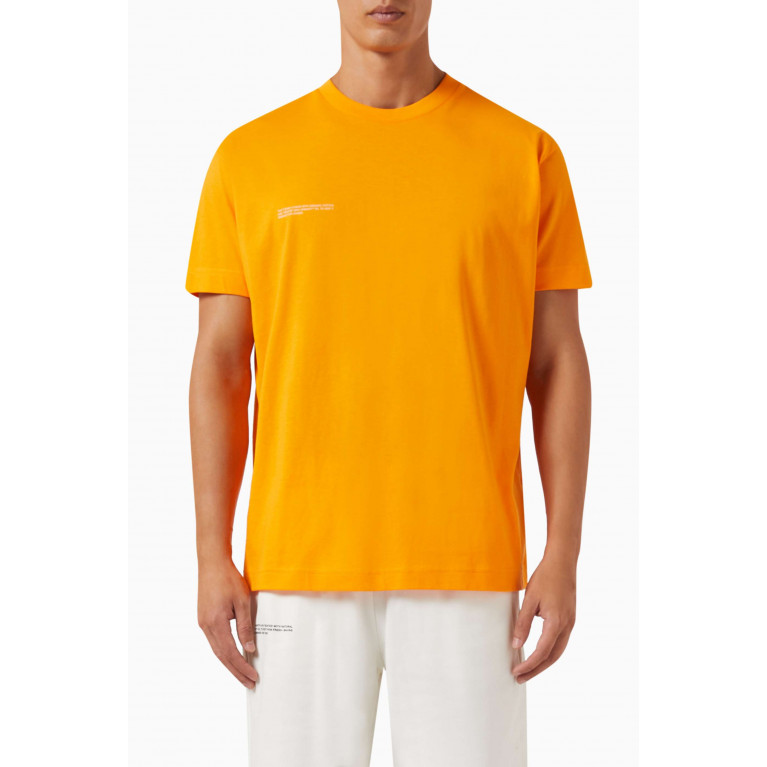 Pangaia - Organic Cotton T-shirt Orange