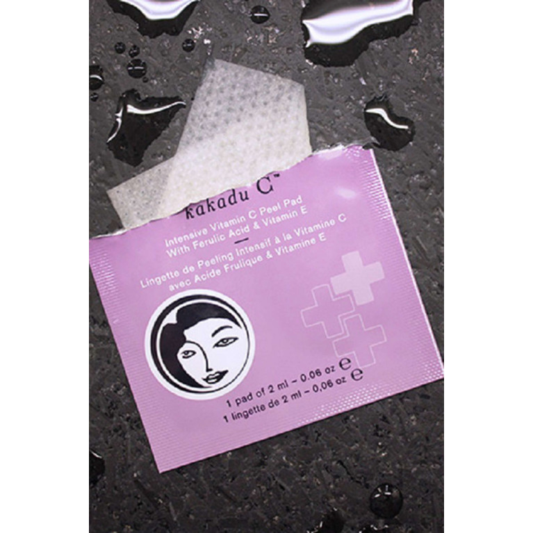 DERMAdoctor - Kakadu C Intensive Vitamin C Peel Pad With Ferulic Acid & Vitamin E, 30Sachets