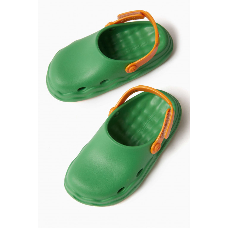 Mini Melissa - Free Clog in Melflex® PVC Green