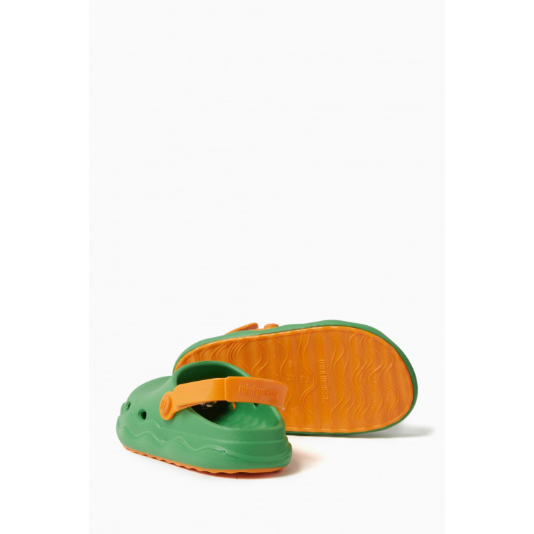 Mini Melissa - Free Clog in Melflex® PVC Green