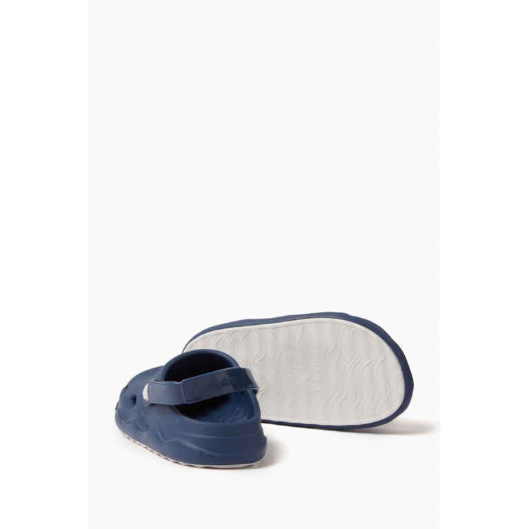 Mini Melissa - Free Clog in Melflex® PVC Blue