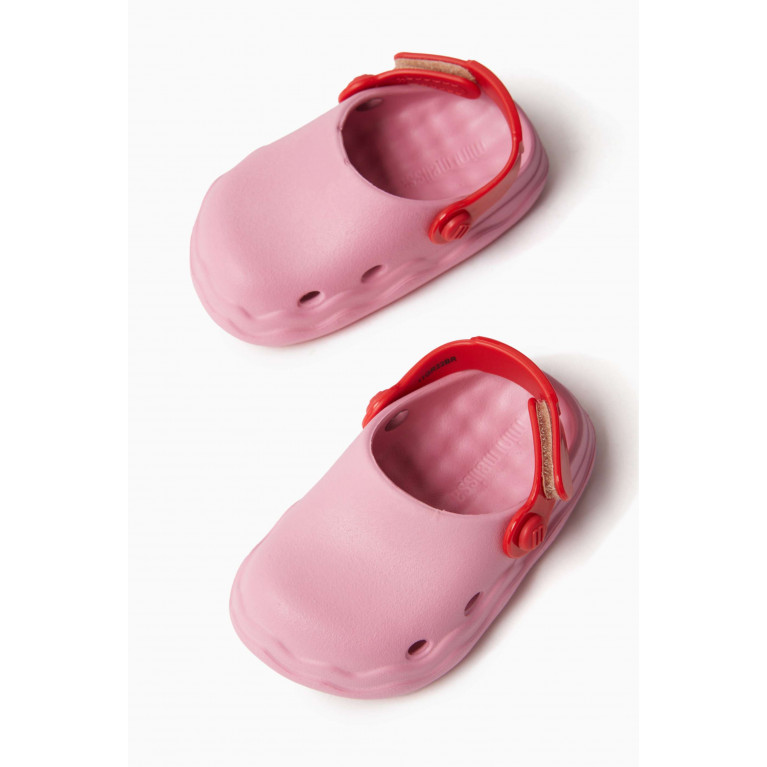 Mini Melissa - Free Clog in Melflex® PVC Pink