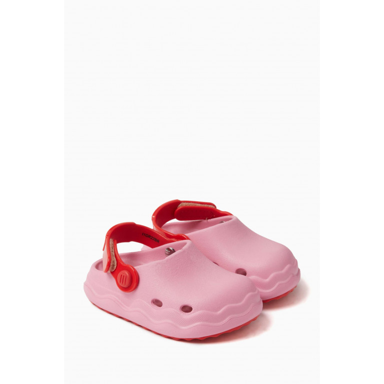 Mini Melissa - Free Clog in Melflex® PVC Pink
