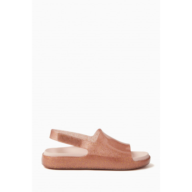 Mini Melissa - Cloud Sandals in Melflex® PVC Gold