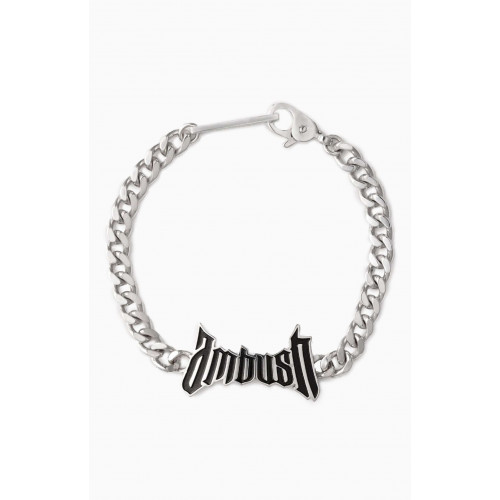 Ambush - Trad Logo Charm Bracelet in Metal