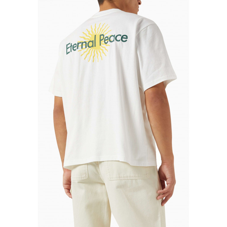 Museum of Peace & Quiet - Eternal Peace T-shirt in Cotton-jersey White