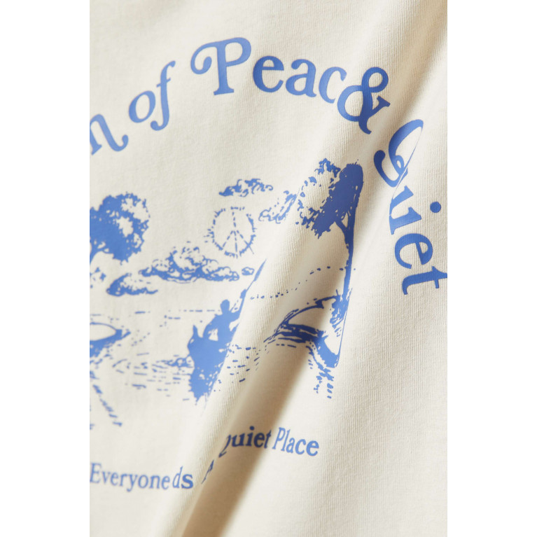 Museum of Peace & Quiet - Quiet Place T-shirt in Cotton-jersey