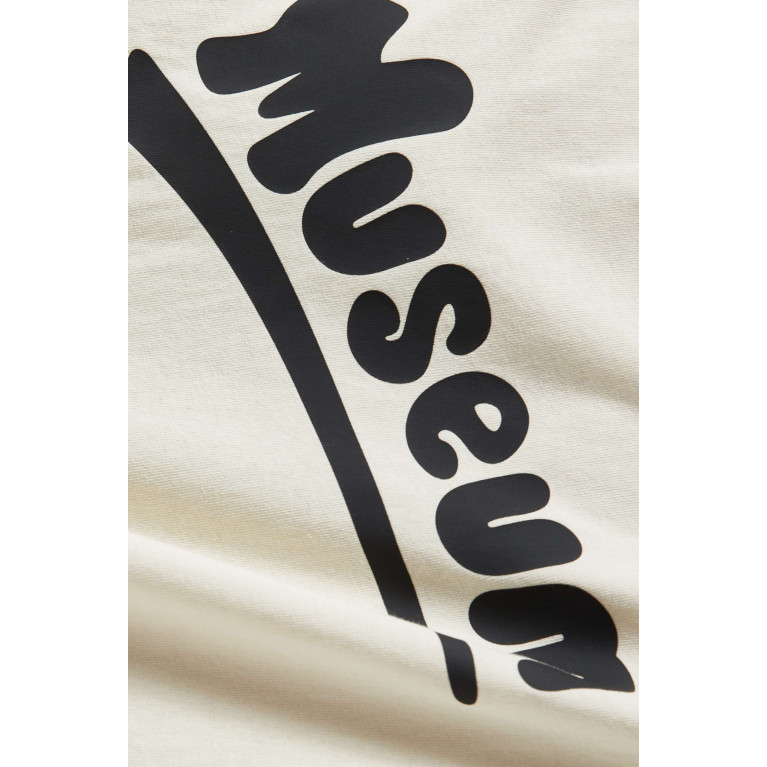 Museum of Peace & Quiet - Bubble Logo T-shirt in Cotton-jersey