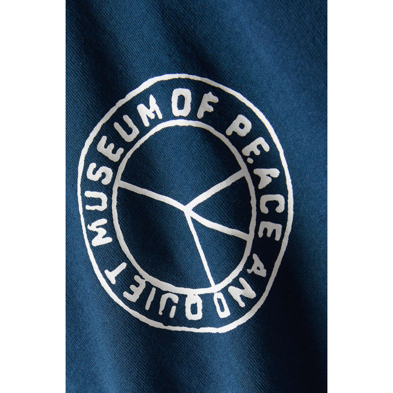 Museum of Peace & Quiet - Logo Badge T-shirt in Cotton-jersey