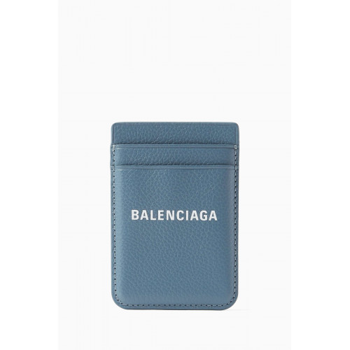 Balenciaga - Cash Magnet Card Holder in Grained Calfskin