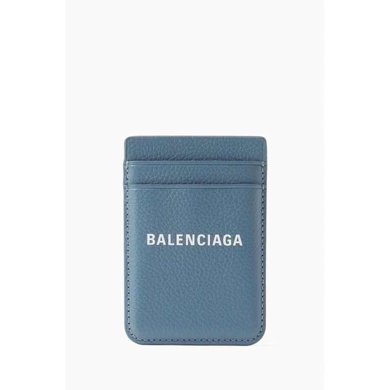 Balenciaga - Cash Magnet Card Holder in Grained Calfskin
