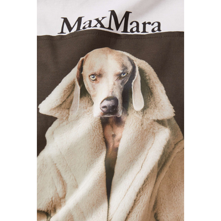 Max Mara - Valido Printed T-shirt in Cotton-jersey