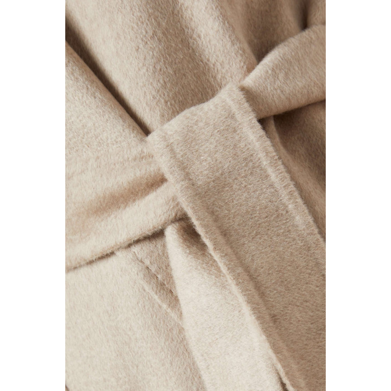 Max Mara - Hello Belted Coat in Wool-blend