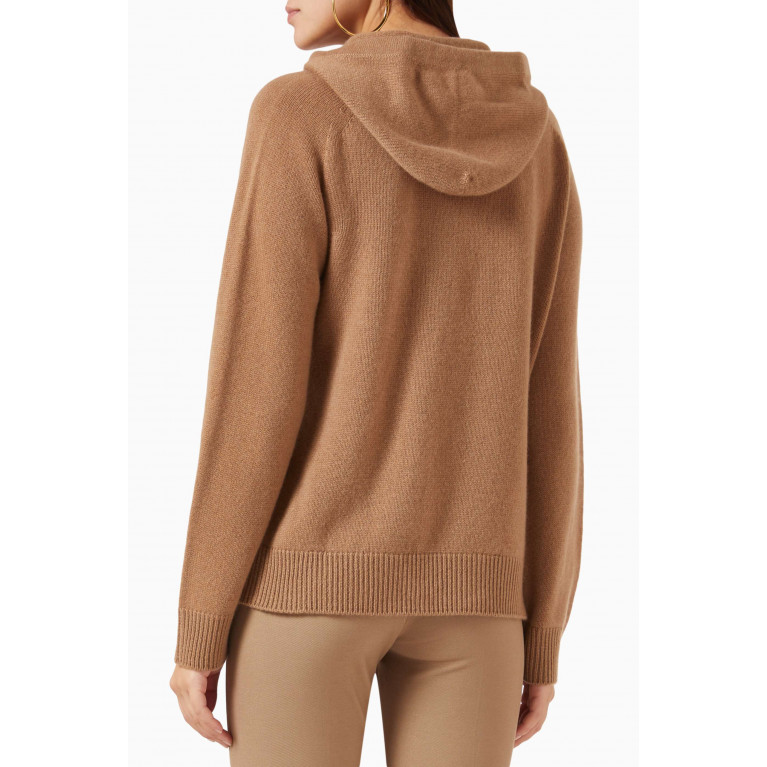 Max Mara - Virgola Hooded Sweater in Cashmere