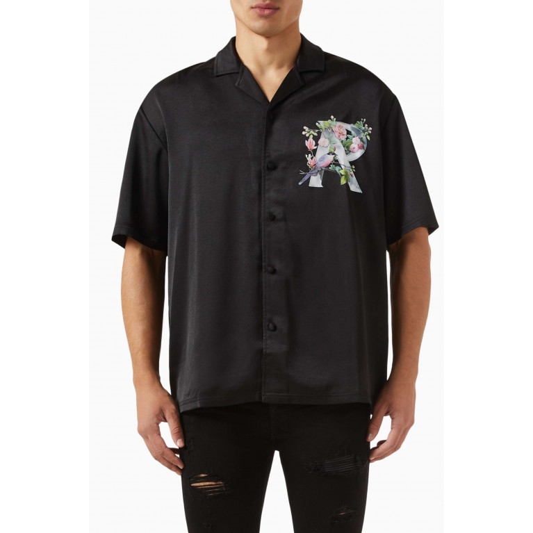 Represent - Floral Initial Shirt in Lyocell