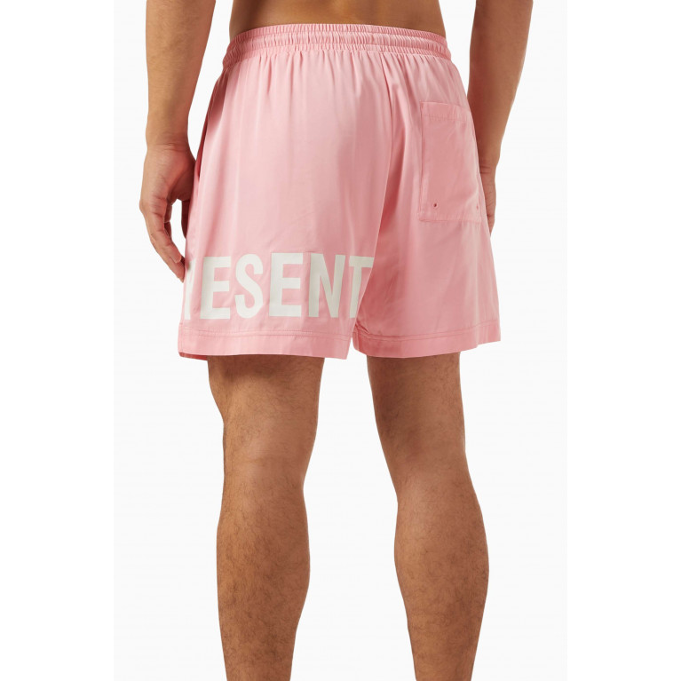 Represent - Swimshorts in Nylon Pink