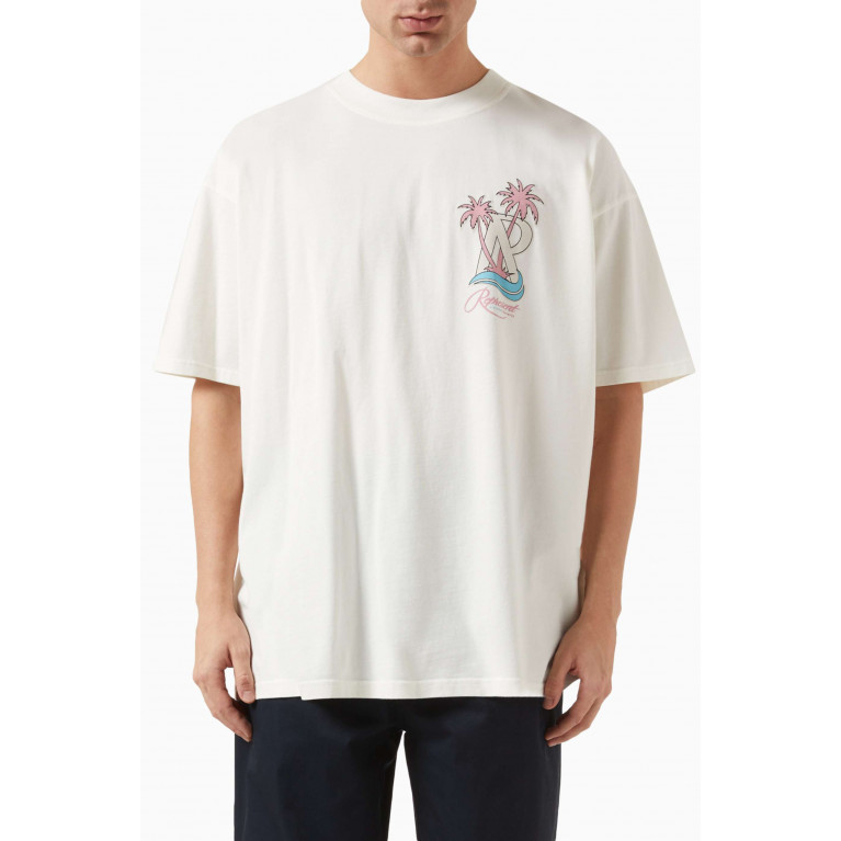 Represent - Resort T-shirt in Cotton Jersey White