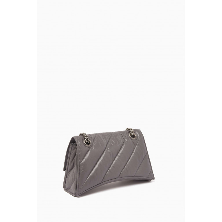 Balenciaga - Small Crush Chain Bag in Calfskin Leather