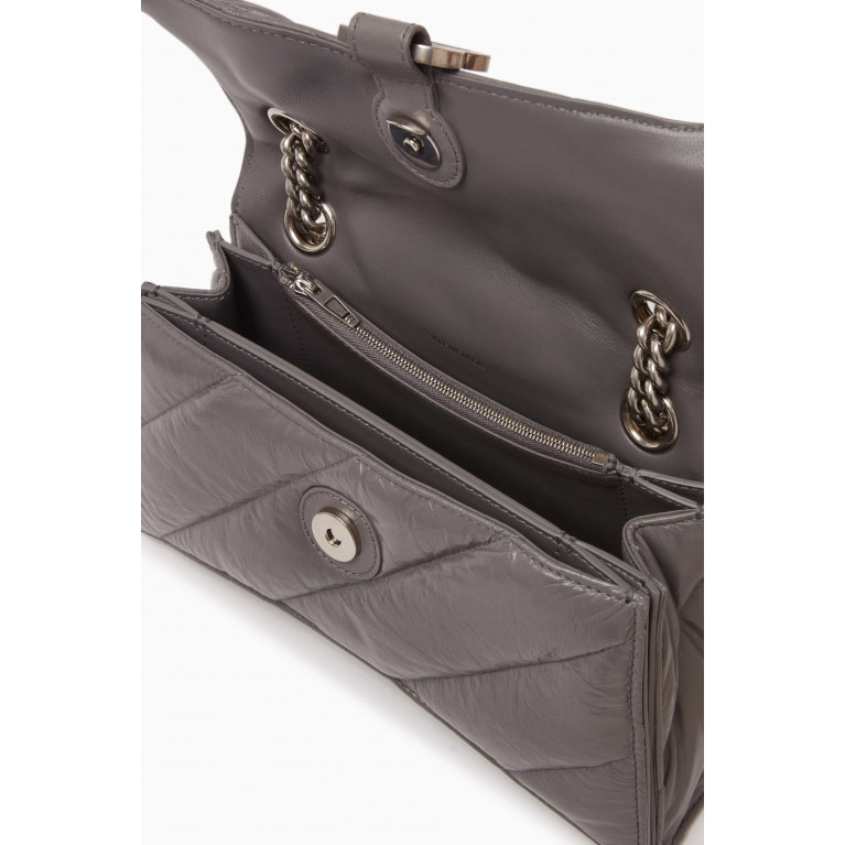 Balenciaga - Small Crush Chain Bag in Calfskin Leather