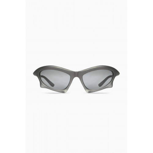 Balenciaga - Bat Rectangle Sunglasses in Nylon